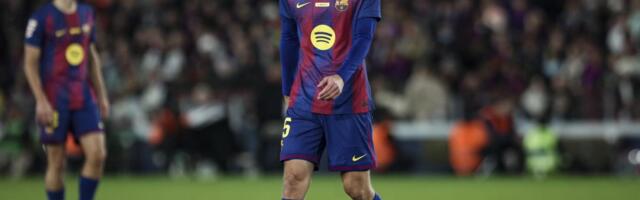 VELIKI HENDIKEP ZA BARSELONU: Kristensena čeka duga pauza nakon što je pokidao prednje ukrštene ligamente