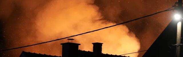 Požar na Suvom bregu, zapalila se stolarska radionica