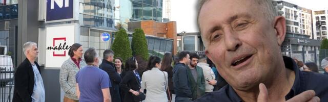 Šokantno, blokaderi načisto prolupali: Hoće da zabrane direktoru N1 da uđe u svoju zgradu (FOTO)
