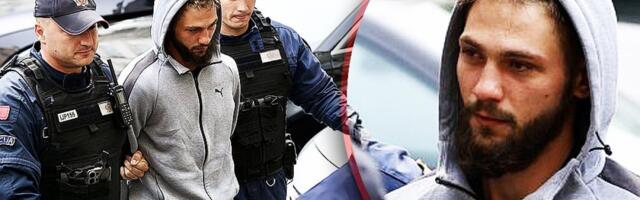 Lisice na ruke, kapuljača na glavi: Ovako je trostruki ubica iz Podgorice doveden na saslušanje (FOTO)