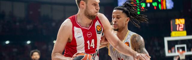 Đoković i Janis uživo gledali divljanje Džejmsa: Olimpijakos deklasirao Monako, na pobedu je do Fajnal-fora!