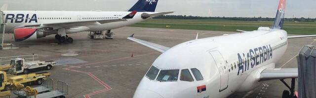 Oštećen avion Er Srbije na aerodromu "Nikola Tesla", privremeno će biti povučen iz saobraćaja