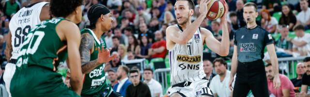 (POLUVREME) DERBI KOLA ABA LIGE ZA SADA PRIPADA PARTIZANU: Cedevita Olimpija igra solidno, ali ‘crno-beli’ blistaju!