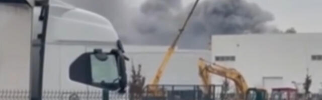 Izbio veliki požar u Šapcu: Gust crni dim se diže iznad grada