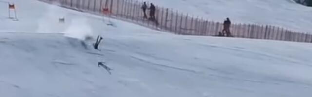 Stravičan pad najbolje skijašice BiH, završila je naglavačke! /VIDEO/