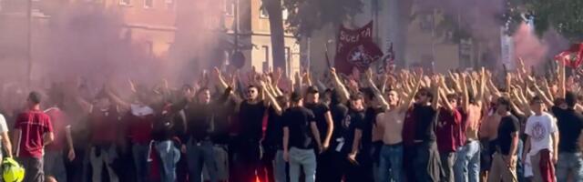 Potpuni haos na ulicama Torina pred početak derbija: Jedna osoba završila u bolnici, navijači odložili meč /VIDEO/