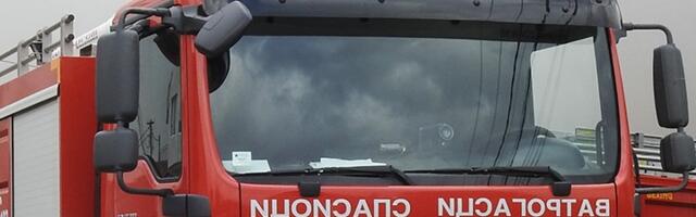 Požar u restoranu Bela reka na Novom Beogradu