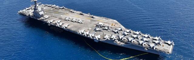 NAPUŠTA BOJIŠTE Nosač aviona "USS Džerald R. Ford" se vraća na Krit