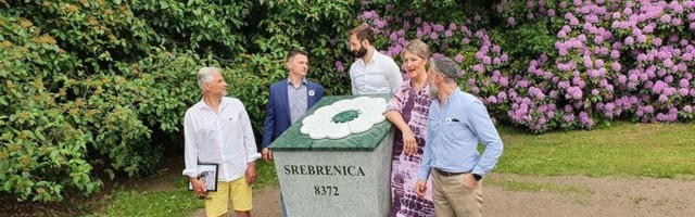 U danskom Aalborgu otkriven spomenik žrtvama srebreničkog genocida
