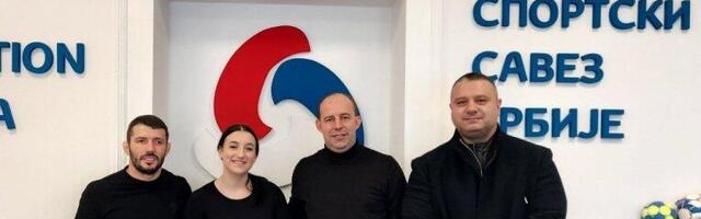 Anđela Kitanović posetila Sportski savez Srbije!