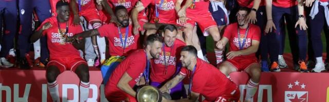 ZVEZDA POBEDOM OKONČALA SEZONU: Crveno-beli slave titulu, Čukarički ostao bez Evrope!