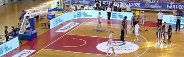 Umalo OPŠTA TUČA na meču košarkaša Srbije (VIDEO)