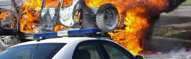 IMA LI 9 ŽIVOTA? Preživeo rafale, sad mu RAZNELI AUTO u Vranju: Ko to juri MMA borca Miloša Kostića?