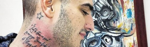 Lazić pokazao novu tetovažu, pa naišao na osudu: "Darko, uništio si se, pravi si drogaš"!
