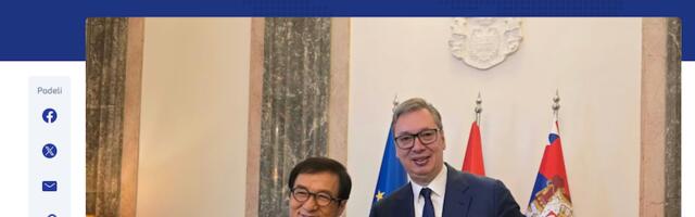 Koliko ovo košta: Vučić se sastao sa Džekijem Čenom - novim ambasadorom EXPO