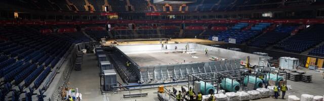 Počelo punjenje bazena u Areni: Sve je spremno za početak Evropskog prvenstva u vaterpolu