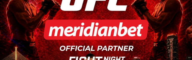 PIŠE SE ISTORIJA U ARENI: Meridianbet zvanični sponzor UFC Fight Night Belgrade!