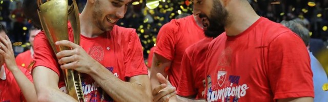 Košrkaši Zvezde posle titule: Znali smo da će biti teško, jedva smo skupili snage da se radujemo