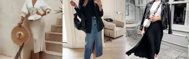 Moderni i šik načini da nosite midi suknje ove sezone