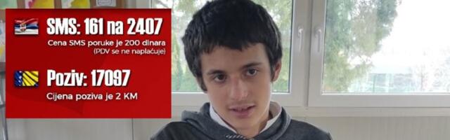 Pomozimo Nikoli slanjem 161 na 2407