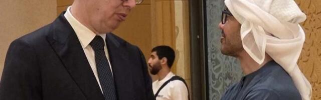 VUČIĆ SA ŠEIKOM BIN ZAJEDOM PIŠE ISTORIJU! Čitajte u Srpskom telegrafu!