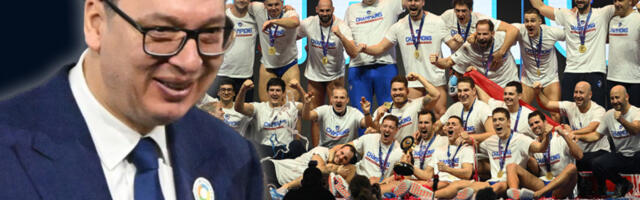 ZLATNI "DELFINI" U PREDSEDNIŠTVU: Predsednik Vučić dočekuje ŠAMPIONE EVROPE!