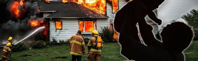 Beba (3) bila u kući na Dušanovcu u kojoj je buknuo požar! Vatrena stihija progutala sobu i krov!