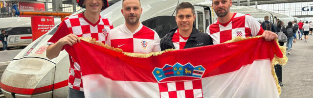 "Podržavamo Srbiju, naši smo!" Hrvati s pivom u ruci za Sportal poručuju: Komšije, vidimo se u finalu /VIDEO/
