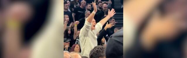 "To bre!!!" Paspalj skočio nakon poena crno-belih