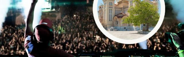 KO JE DOZVOLIO REJV ŽURKU U PORTI CRKVE SVETOG ANDREJA? Neprimerene scene ispred svetinje sablaznile vernike