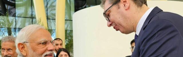 Indijski premijer Modi posle sastanka sa Vučićem: Sa Srbijom gradimo budućnost