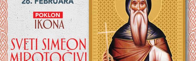 UZ KURIR U ČETVRTAK, 26. FEBRUARA – VELIKI DUHOVNI DAR: IKONA SVETOG SIMEONA MIROTOČIVOG!