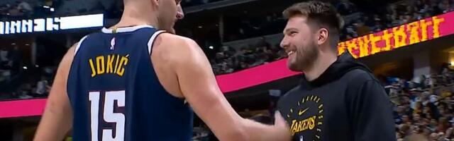 Jokić i Dončić u idealnom timu NBA lige