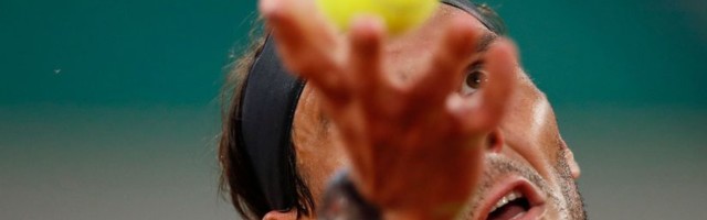 I Nadal se samo zagrevao, Gaskeov otpor trajao jedan set