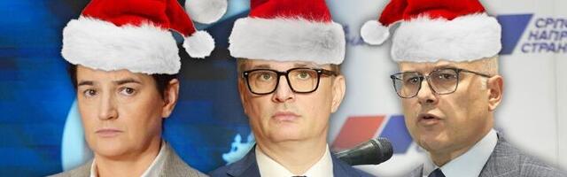 "Vučićevi jastrebovi": Neka vam DEDA MRAZ da PRELAZNU vladu