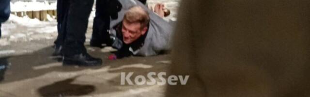 Arsenijević priveden: Policajci mu pribili glavu na zemlju (VIDEO)