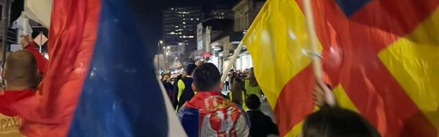 Uz vatromet i pesmu „Deca su ukras sveta“ dočekani studenti u Leskovcu