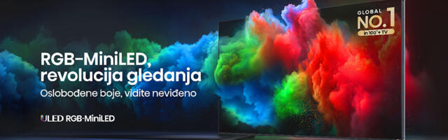 Evolucija TV ekrana stiže u Srbiju: Doživite je prvi!