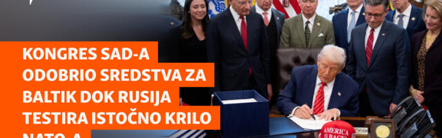 Kongres SAD-a odobrio sredstva za Baltik dok Rusija testira istočno krilo NATO-a