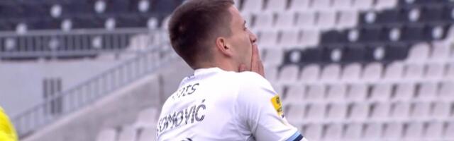 Velika prilika za Spartak, ali je Tomović šutirao daleko preko gola