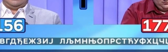 Pitao samo za ova 3 slova a onda muk sve dok nije kao iz topa ispalio rešenje od 6 reči!