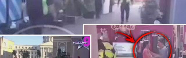 MININE UZNEMIRUJUĆE SCENE! Obezbeđenje opkolilo Šimanovce, Viktor je oborio na pod! (VIDEO)