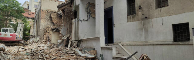 Firma Dejana Stankovića bez odgovora o srušenim fasadama na Slaviji