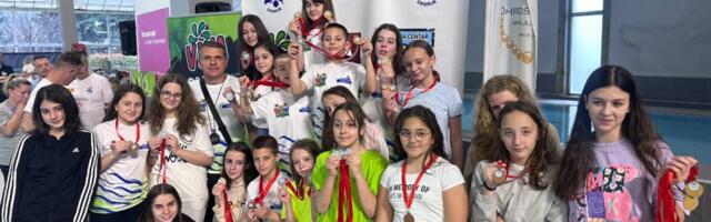 Plivački klub „Leskovac“ osvojio 27 medalja za Plivački klub “Leskovac”, 10 zlatnih