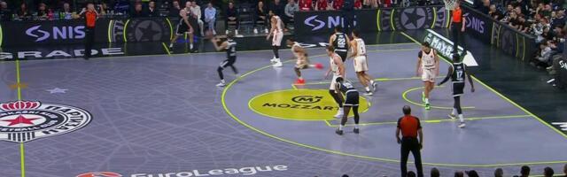 Sjajna akcija košarkaša Partizana! Alej-ap u režiji Vašingtona i Tajrika