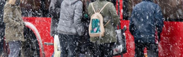 Sneg ponovo PARALISAO Beograd: Autobusi stoje, grad neočišćen, putnici OČAJNI (FOTO, VIDEO)