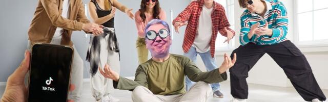 JAVNI I DRŽAVNI INTERES  Vučić u svakoj kući, pa i na Tik Toku