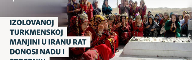 Izolovanoj turkmenskoj manjini u Iranu rat donosi nadu i strepnju
