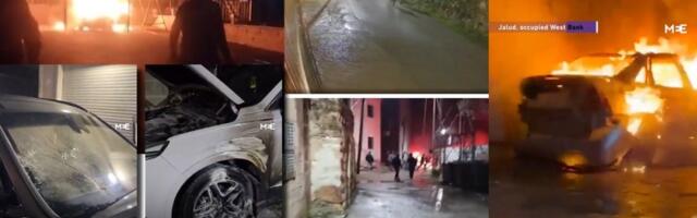 Haos u palestinskim selima: Izraelska vojska na terenu dok gore čitavi kvartovi (FOTO/VIDEO)