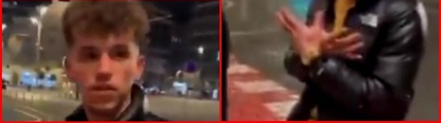 ALBANSKA PROVOKACIJA U CENTRU BEOGRADA! Pokazivali dvoglavog orla na Trgu republike, sve vreme se uplašeno osvrtali (FOTO/VIDEO)